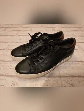 To Boot New York Adam derrick Men’s Knox Leather Sneakers Black size 10.5